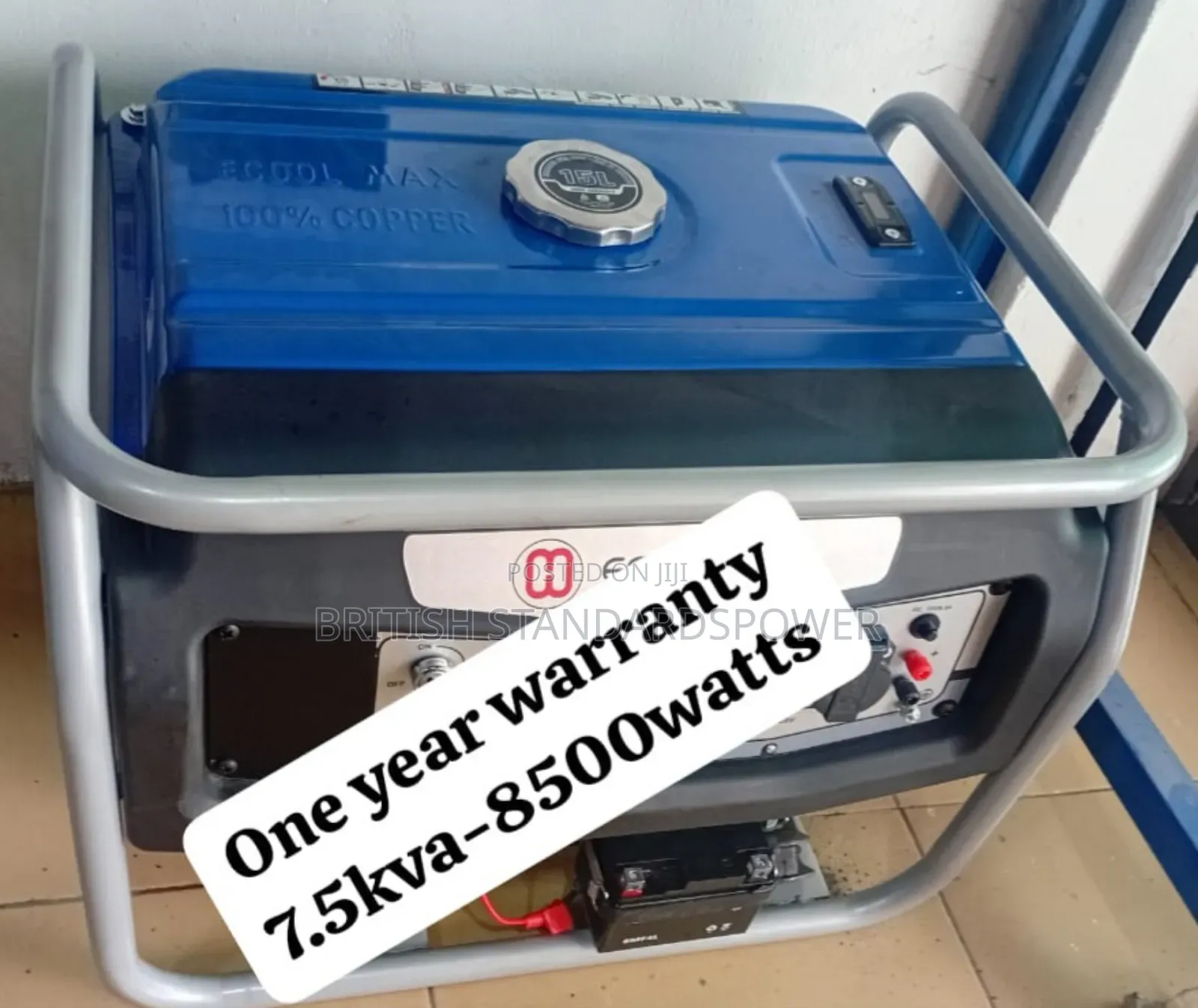 Agile Power 7.5kva Petrol Generator