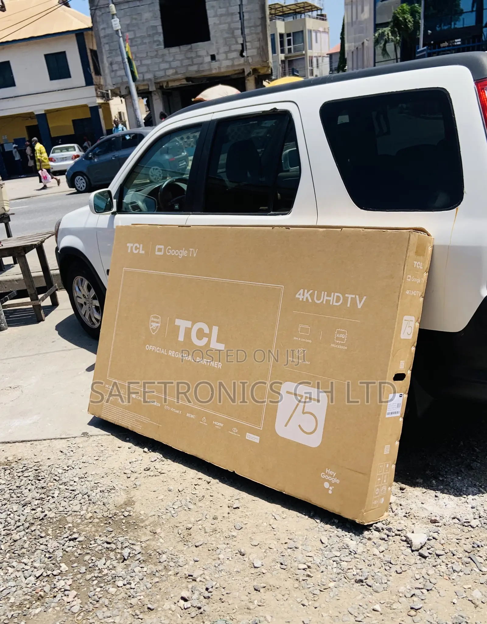 Essential TCL 75 Inch Smart Led P755 Glossy Tv
