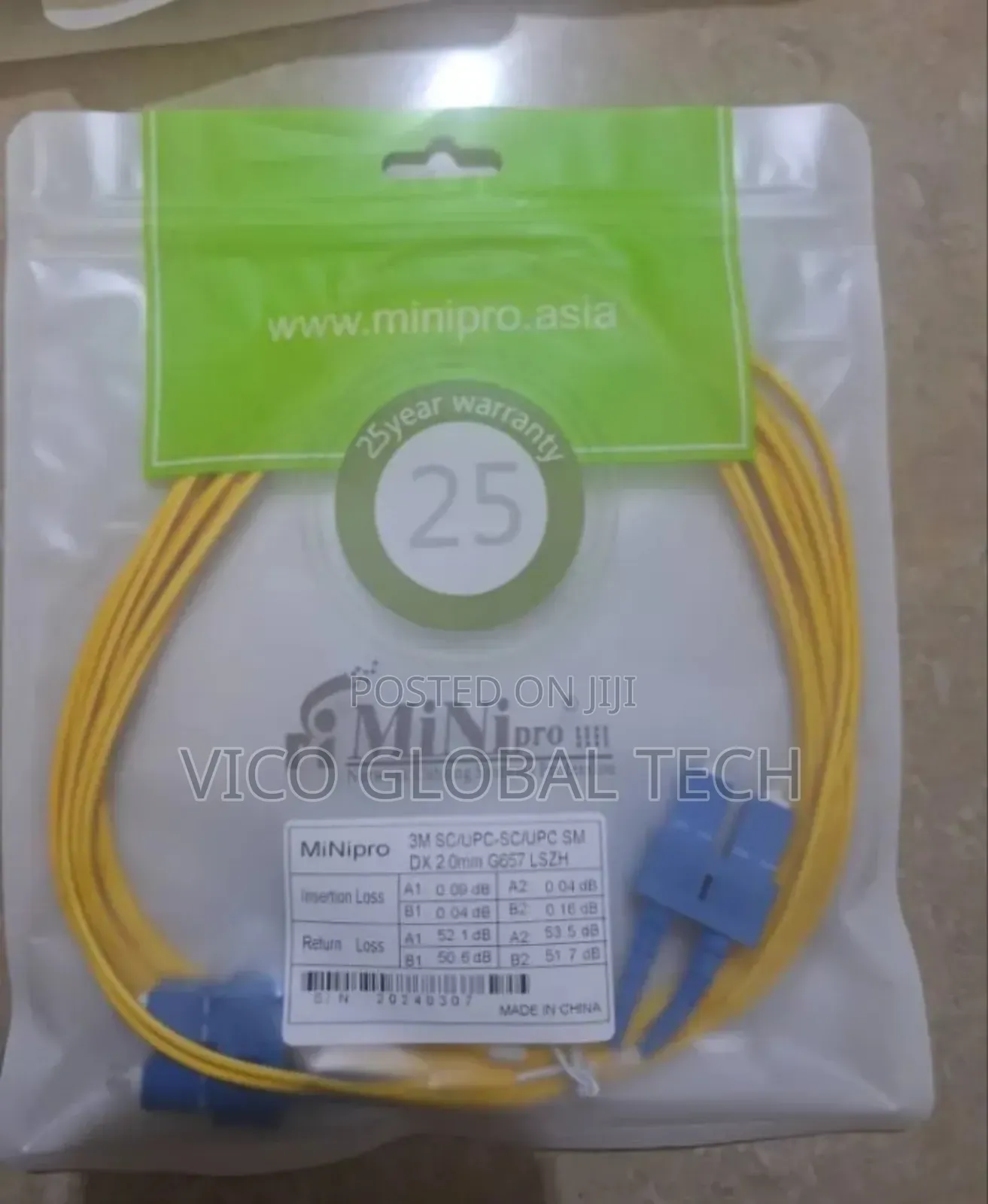 Sc-Sc Fiber Patch Cord