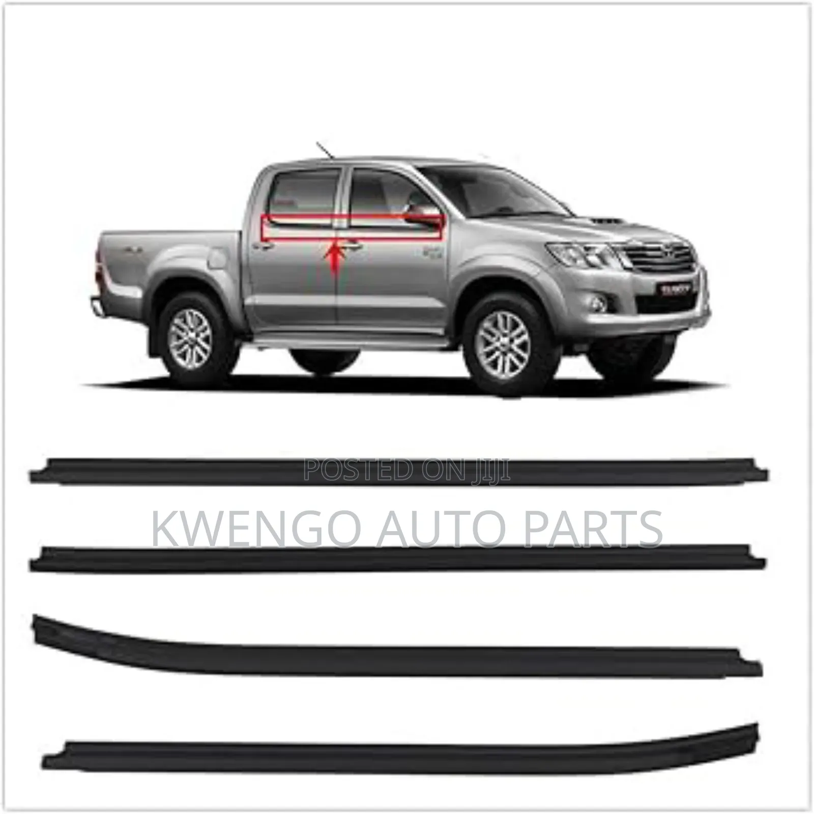 Toyota Hilux Window Seal Strip/Door Mouth
