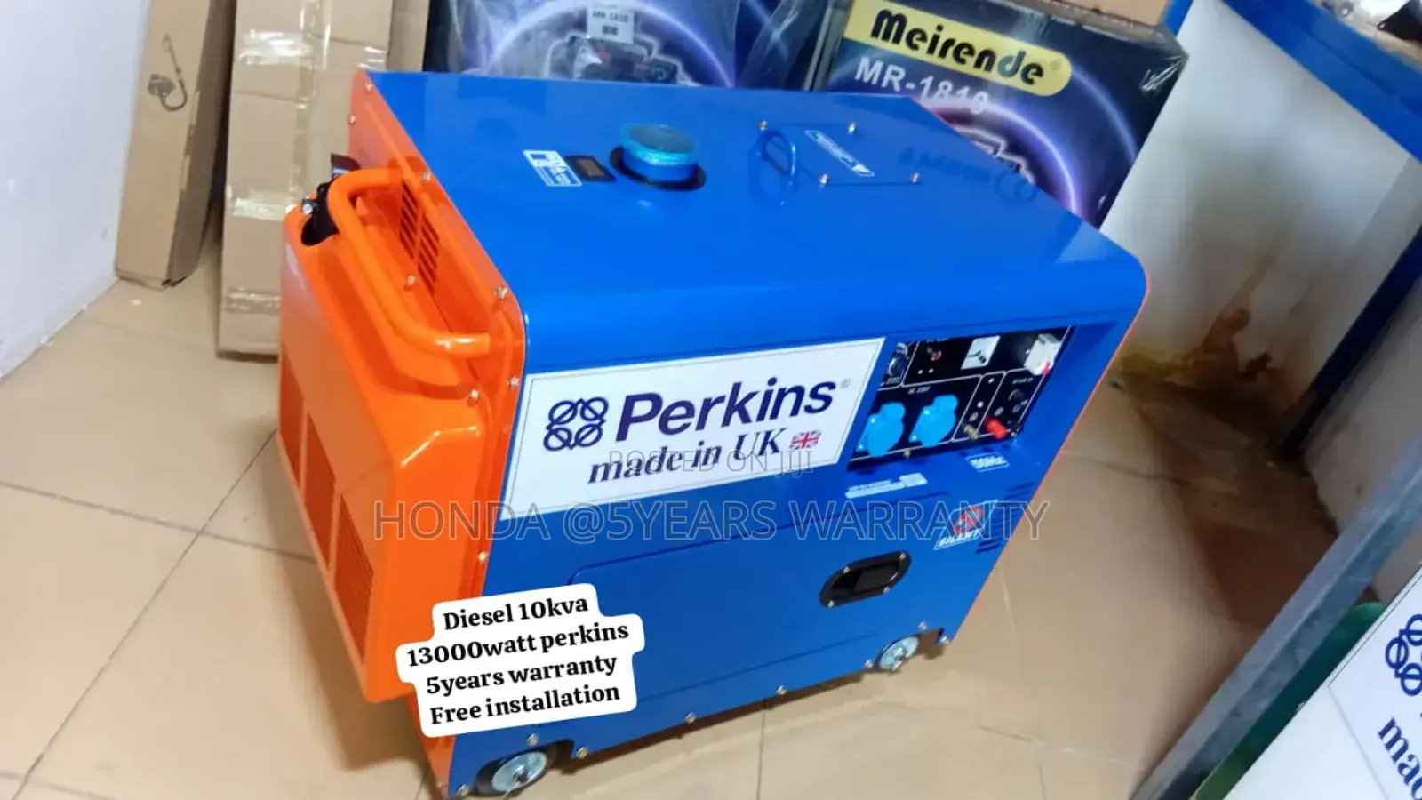 Efficient Energy Use Perkins 10kva 13000watt Diesel 10kva