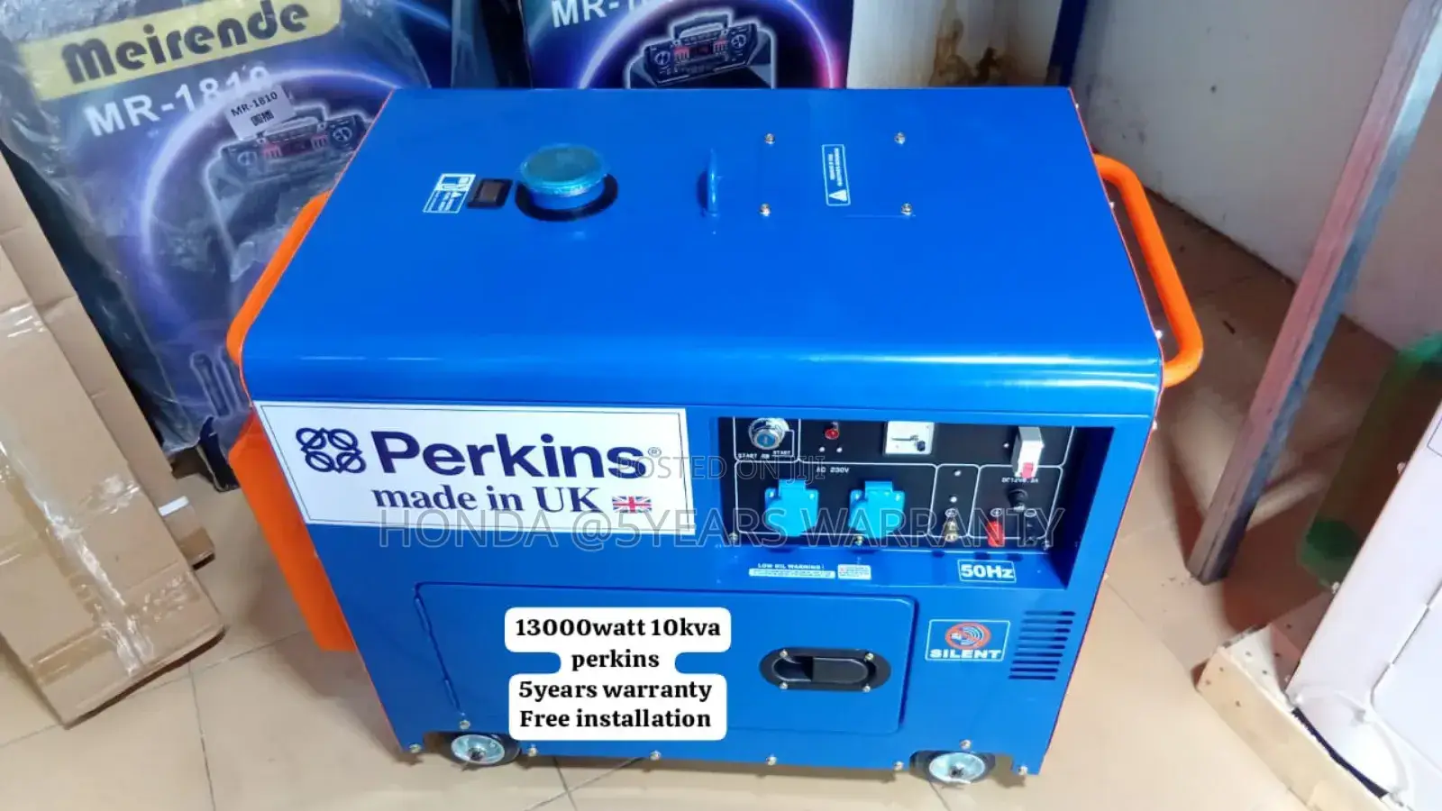 Power Your Way Perkins 10kva 13000watt Generator Silent 10kv