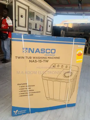 15kg Nasco Semi Automatic Twin Tub Washing Machine