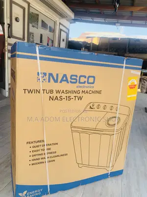 15kg Nasco Semi Automatic Twin Tub Washing Machine