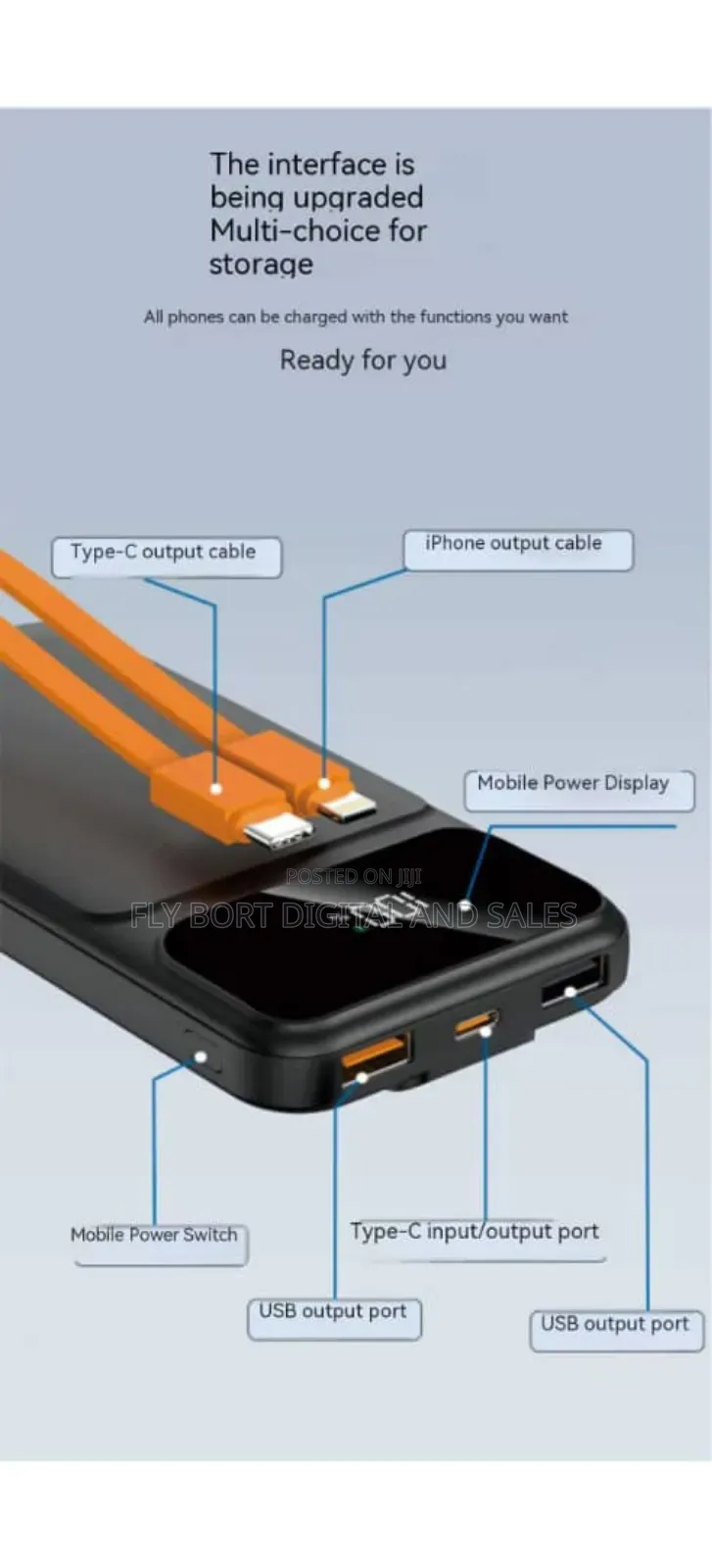 20000mah Rocco Pawer Bank