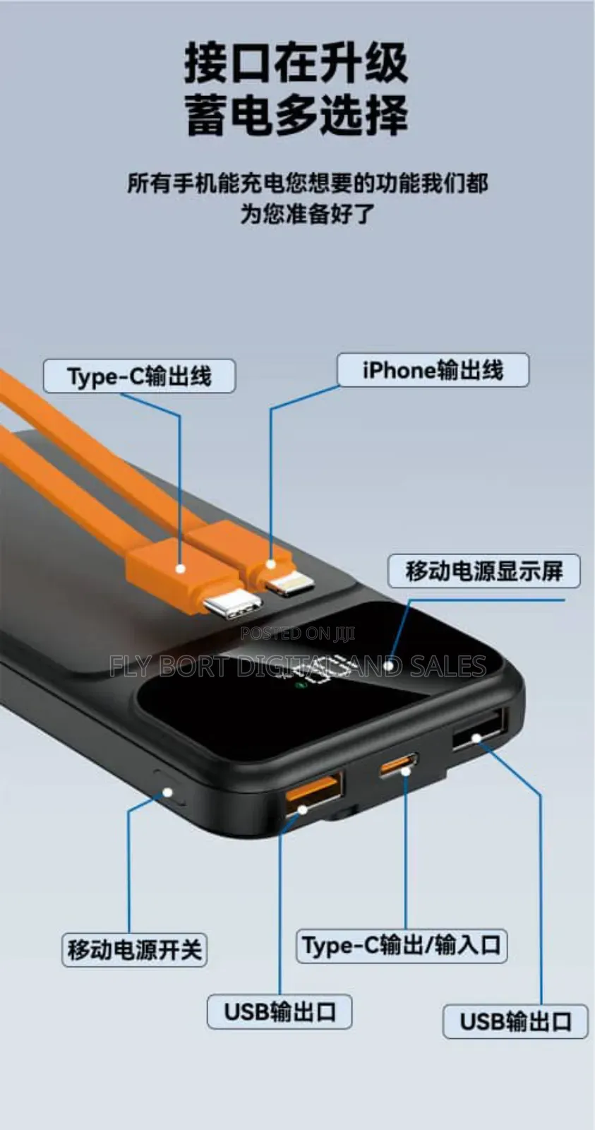 20000mah Rocco Pawer Bank