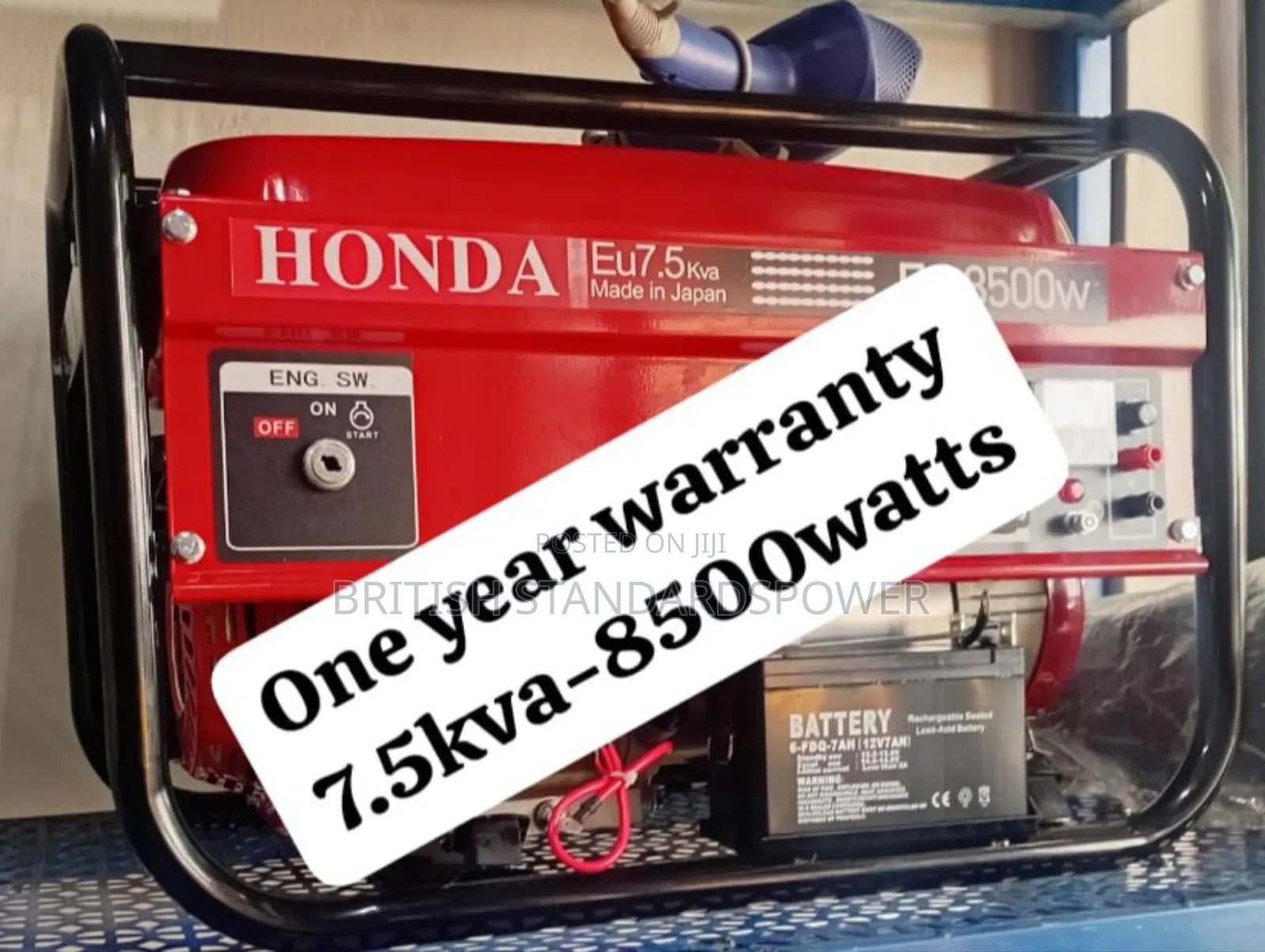 Comprehensive Power 7.5kva Petrol Generator
