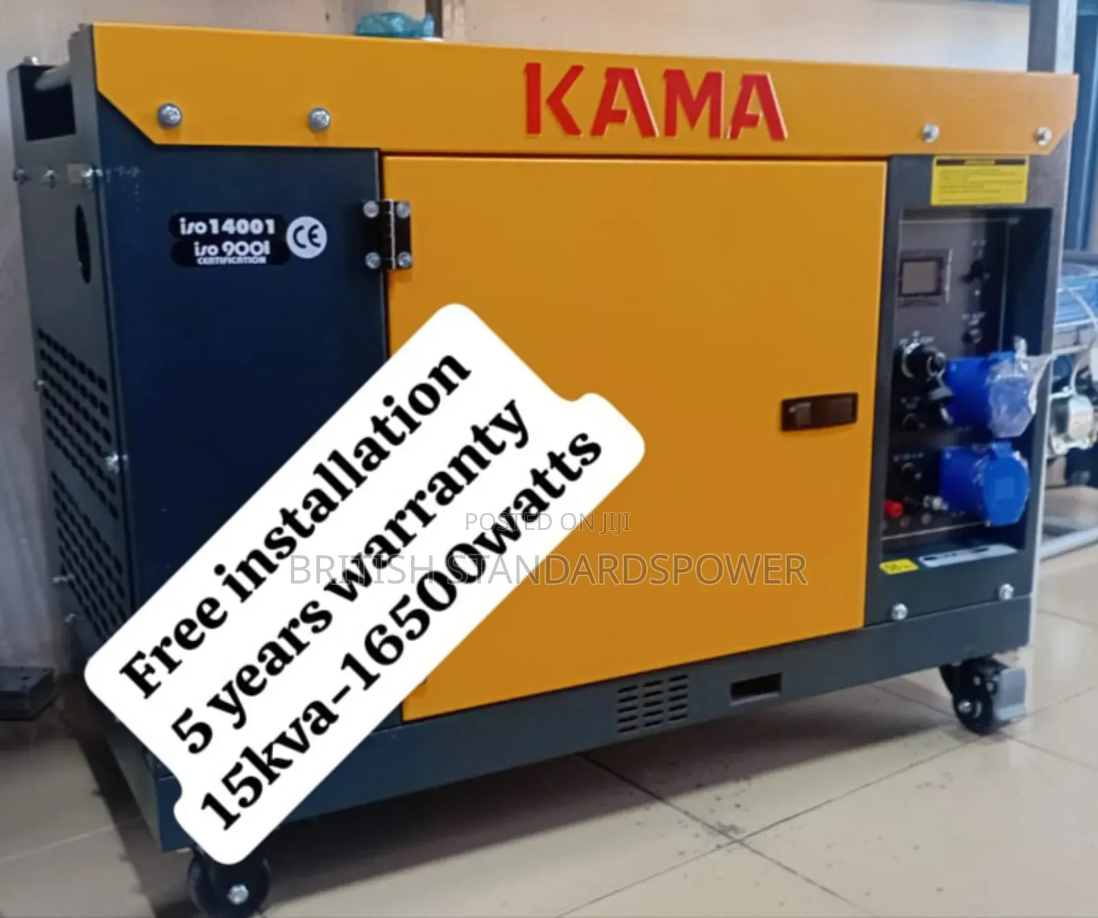 Minimal Servicing 15kva Silent Diesel Genset