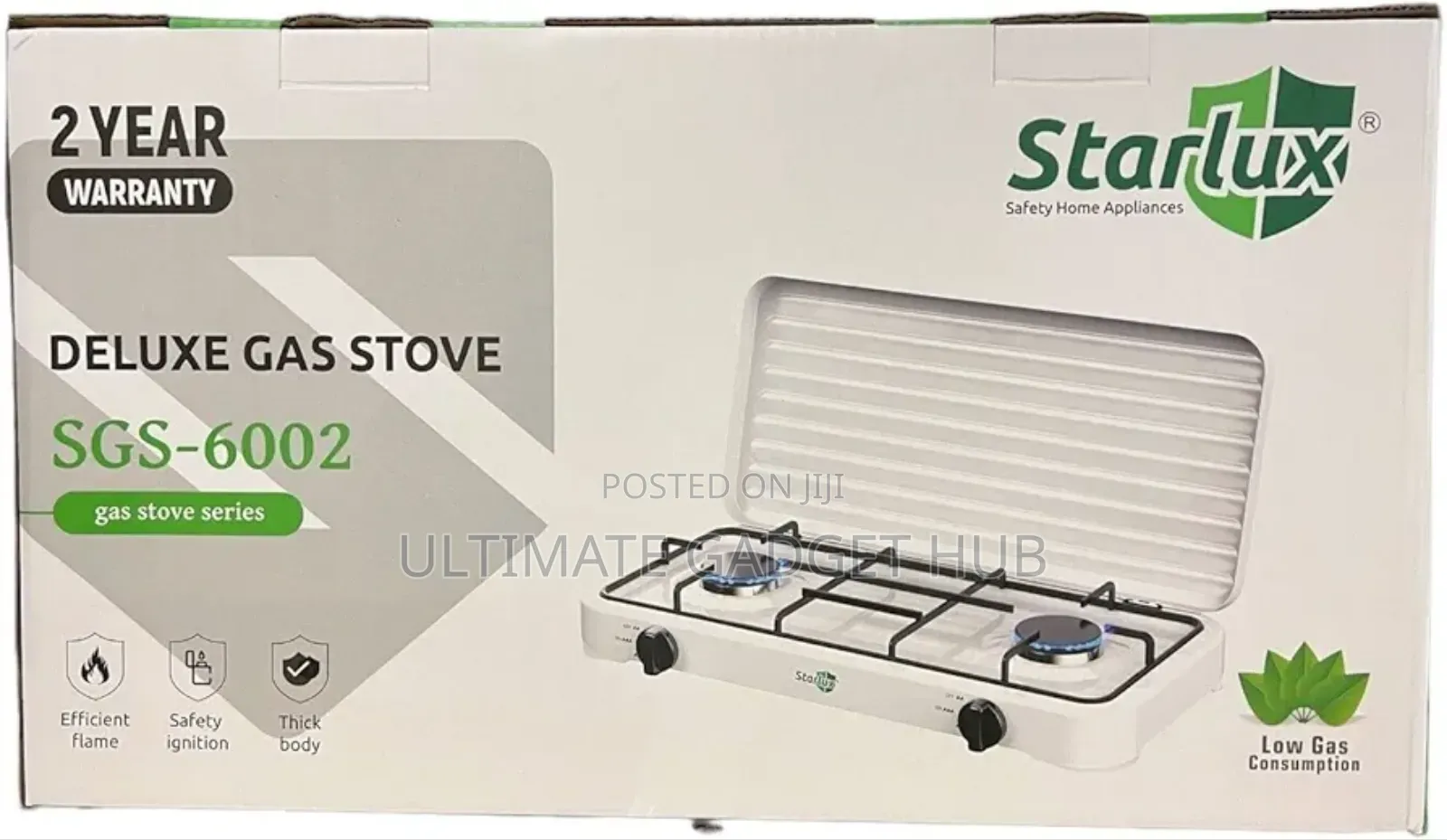 Starlux 2 Burner Stove