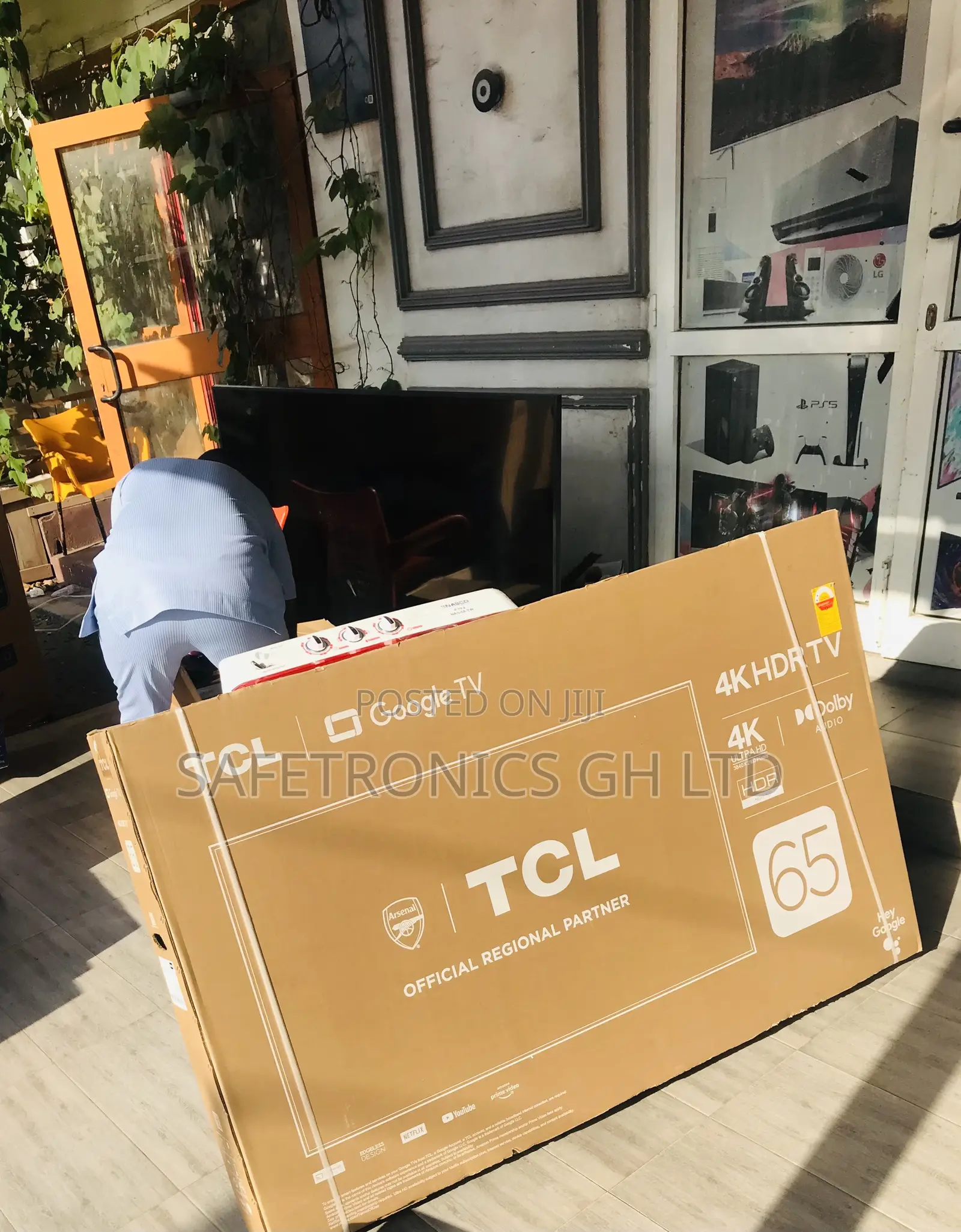 Secure 65 Inch Smart Led TCL P635 Uhd Android Tv