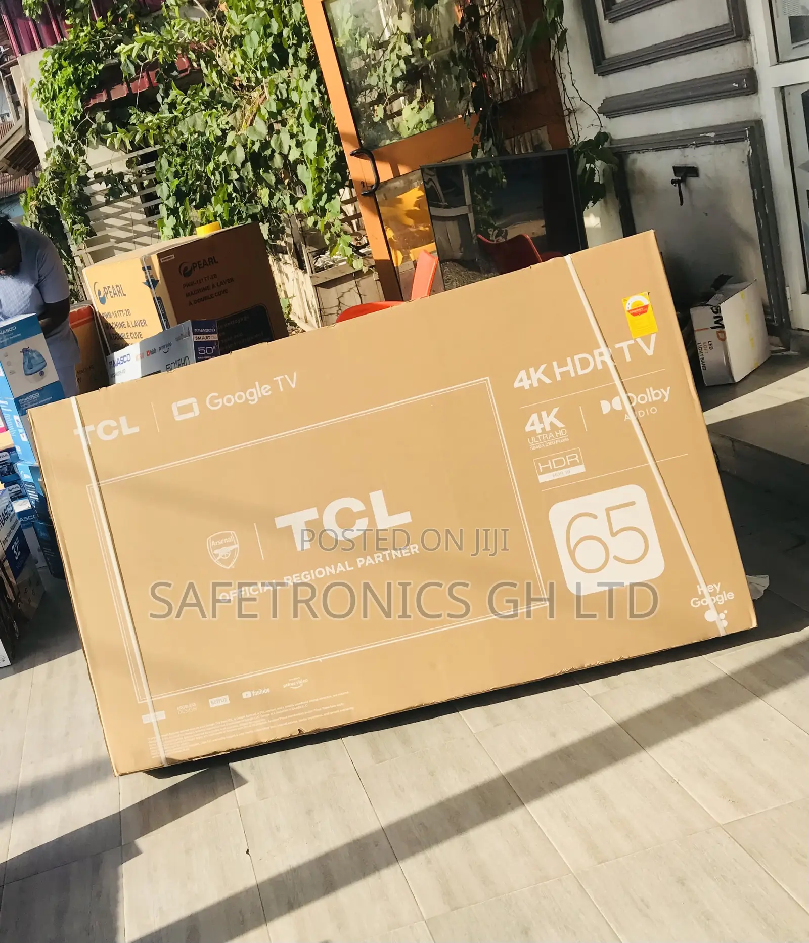 Smart Led TCL P635 65 Inch Android Crystal Tv