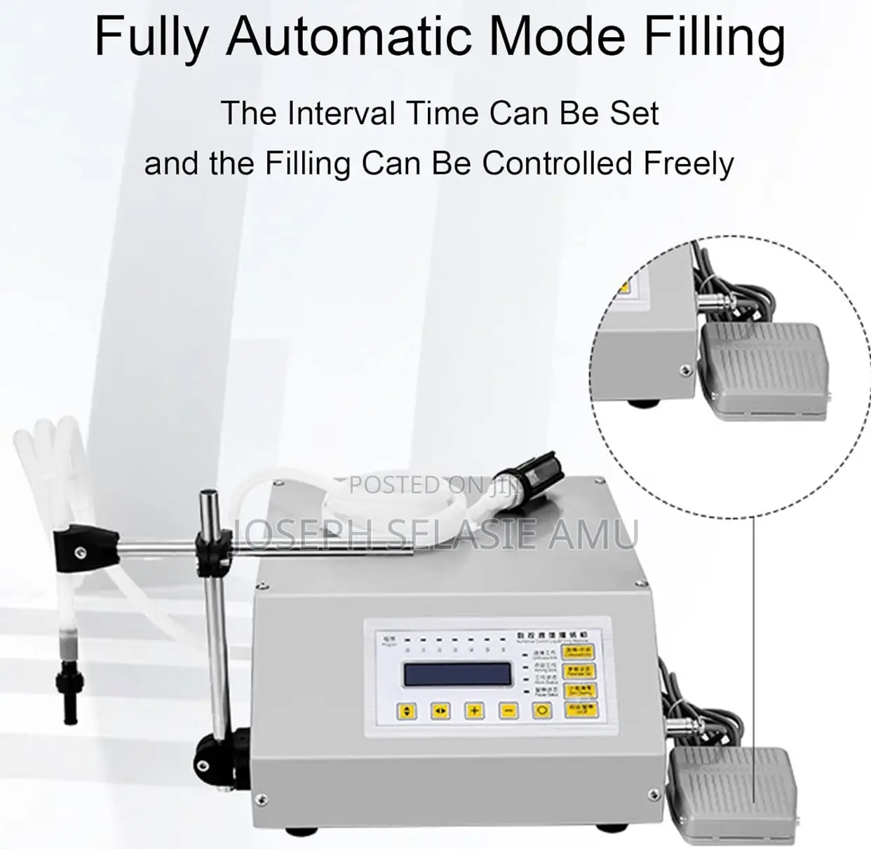 Semi Automatic Liquid Filling Machine