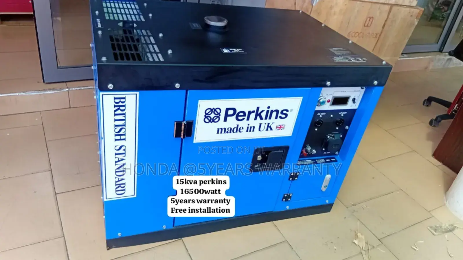 Easy Energy Answers Perkins 15kva 16500watt Generator 15kva