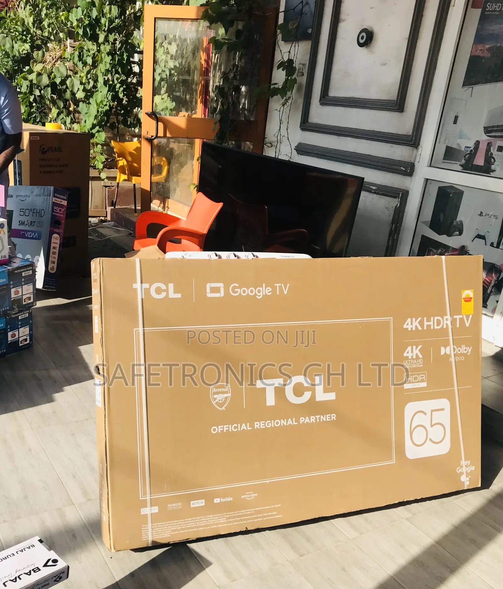 Smart Led TCL P635 65 Inch Android Crystal Tv