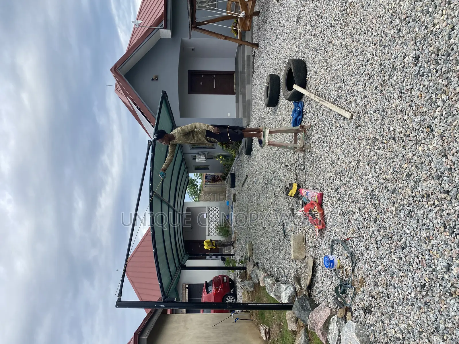 Side Horizontal Carports