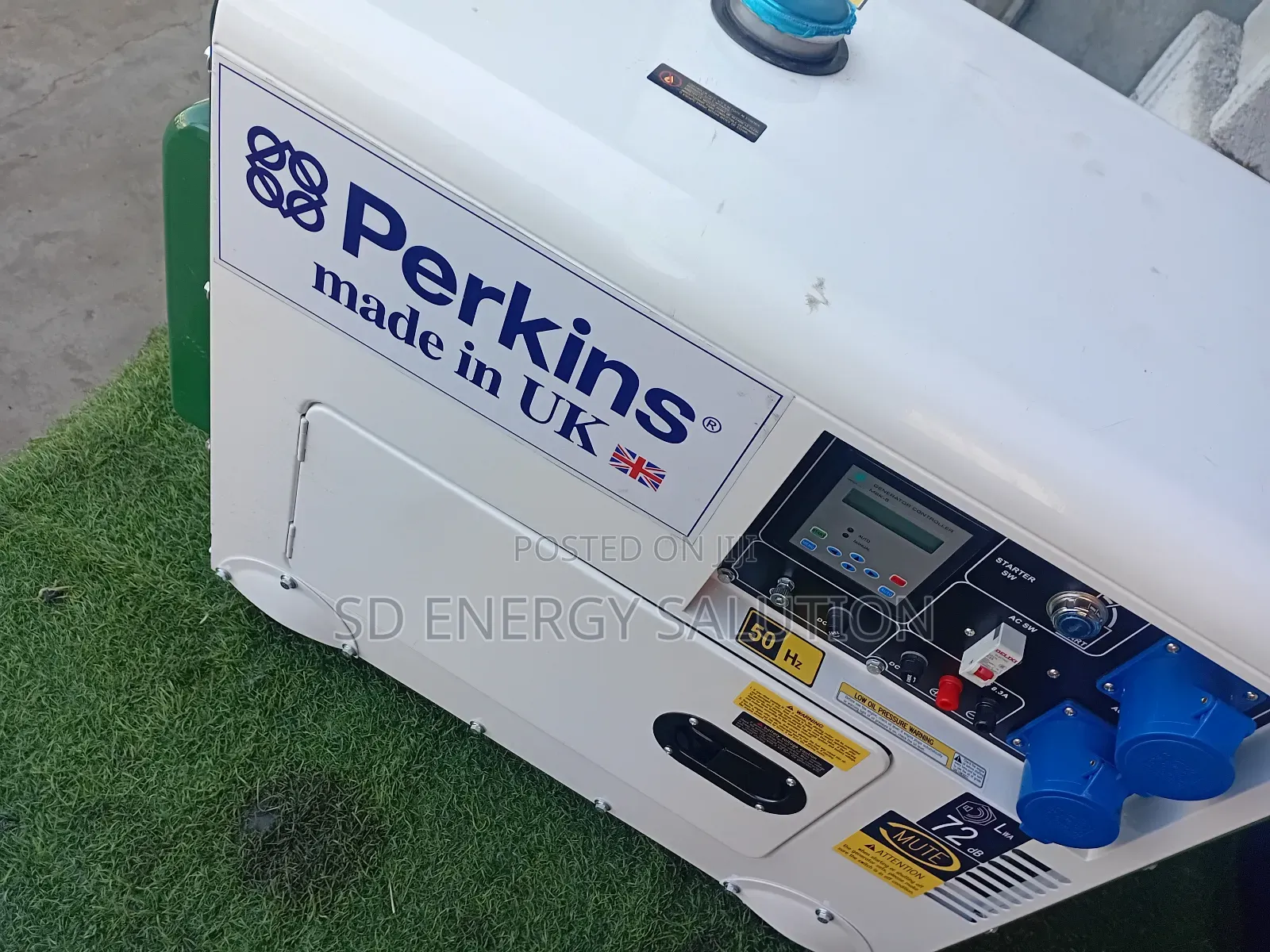 Empowering Uk Made Silent Perkins Generator Silent Diesel