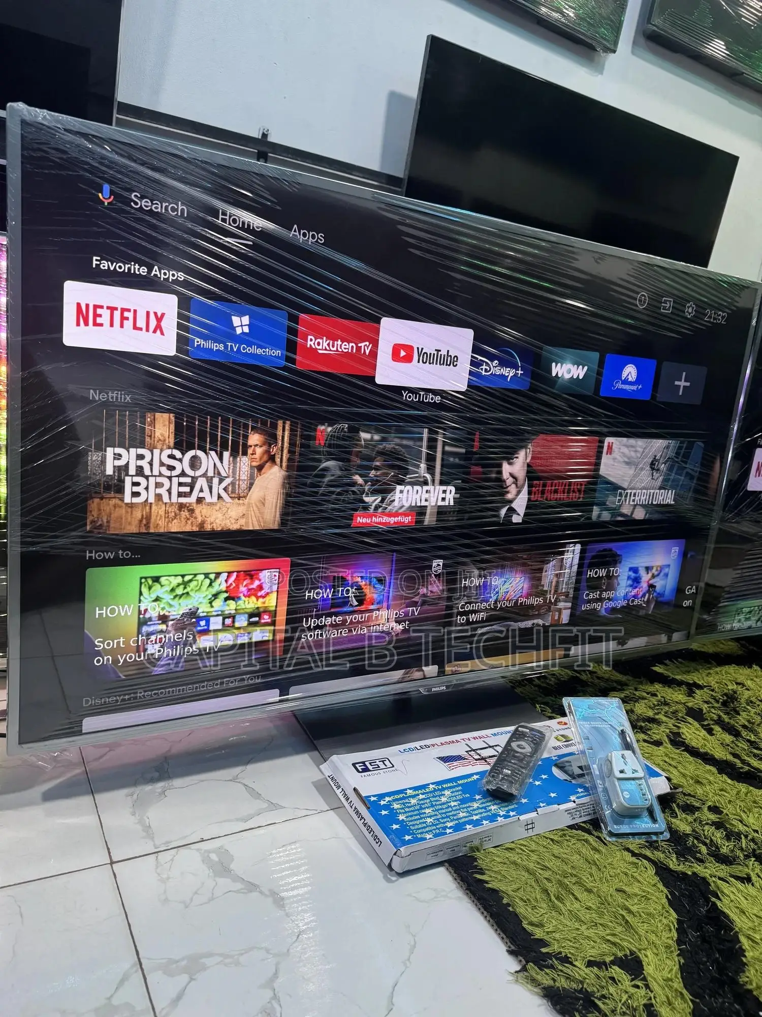 55inches Full Digital Satellite Android Uhd Led Smart Tv