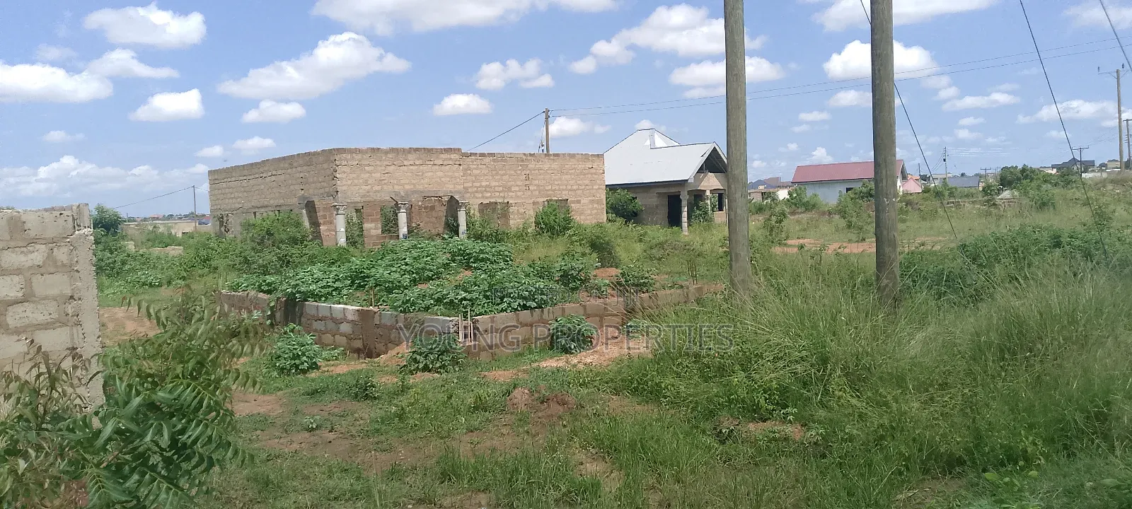 Half Plot for Sale Amasaman Domeabra for Stores