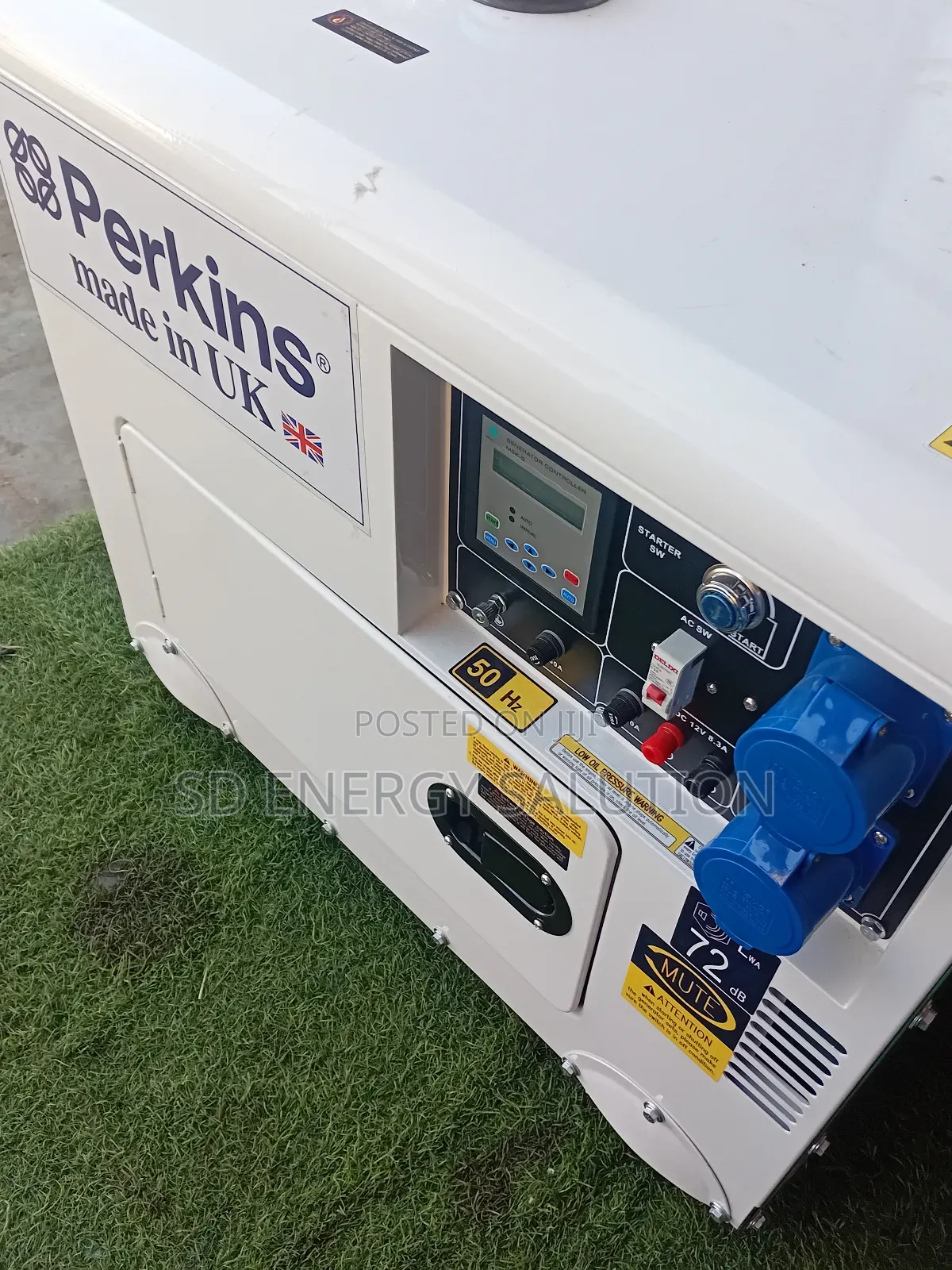 Superiority 10kva Uk Made Perkins Generator Diesel Silent