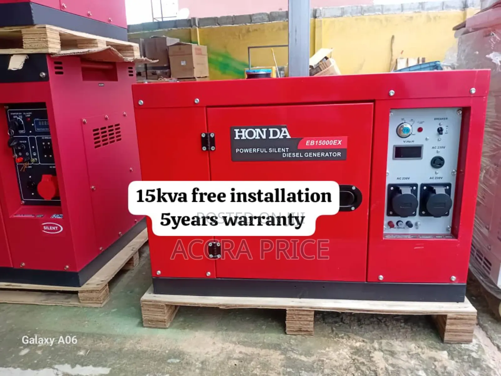 Renew Energy Honda 15kva Diesel Generator 15kva Diesel