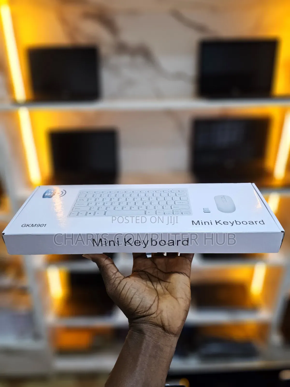 Portable Wireless Keyboard and Mouse