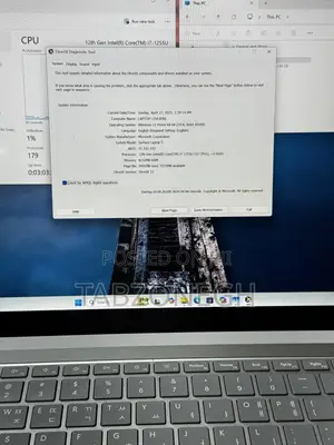 Laptop Microsoft Surface Laptop 5 8GB Intel Core I7 SSD 256GB