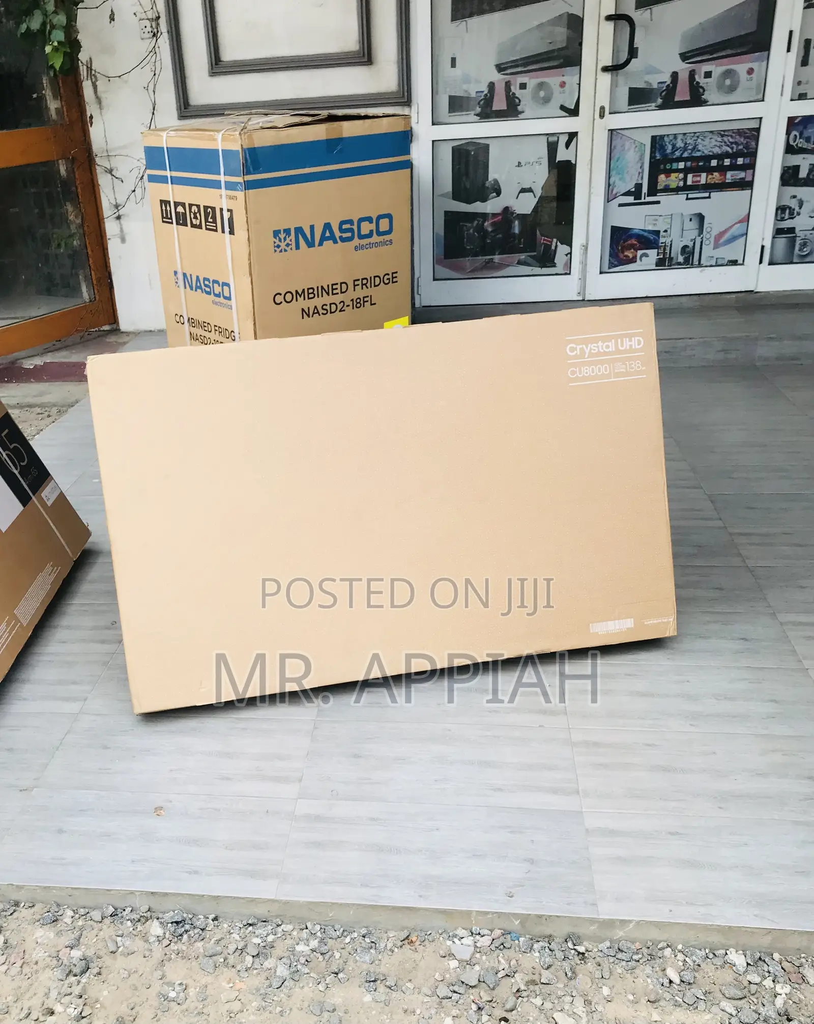 Newly Made Samsung 55du8000 55” Uhd Smart Tv(Black)