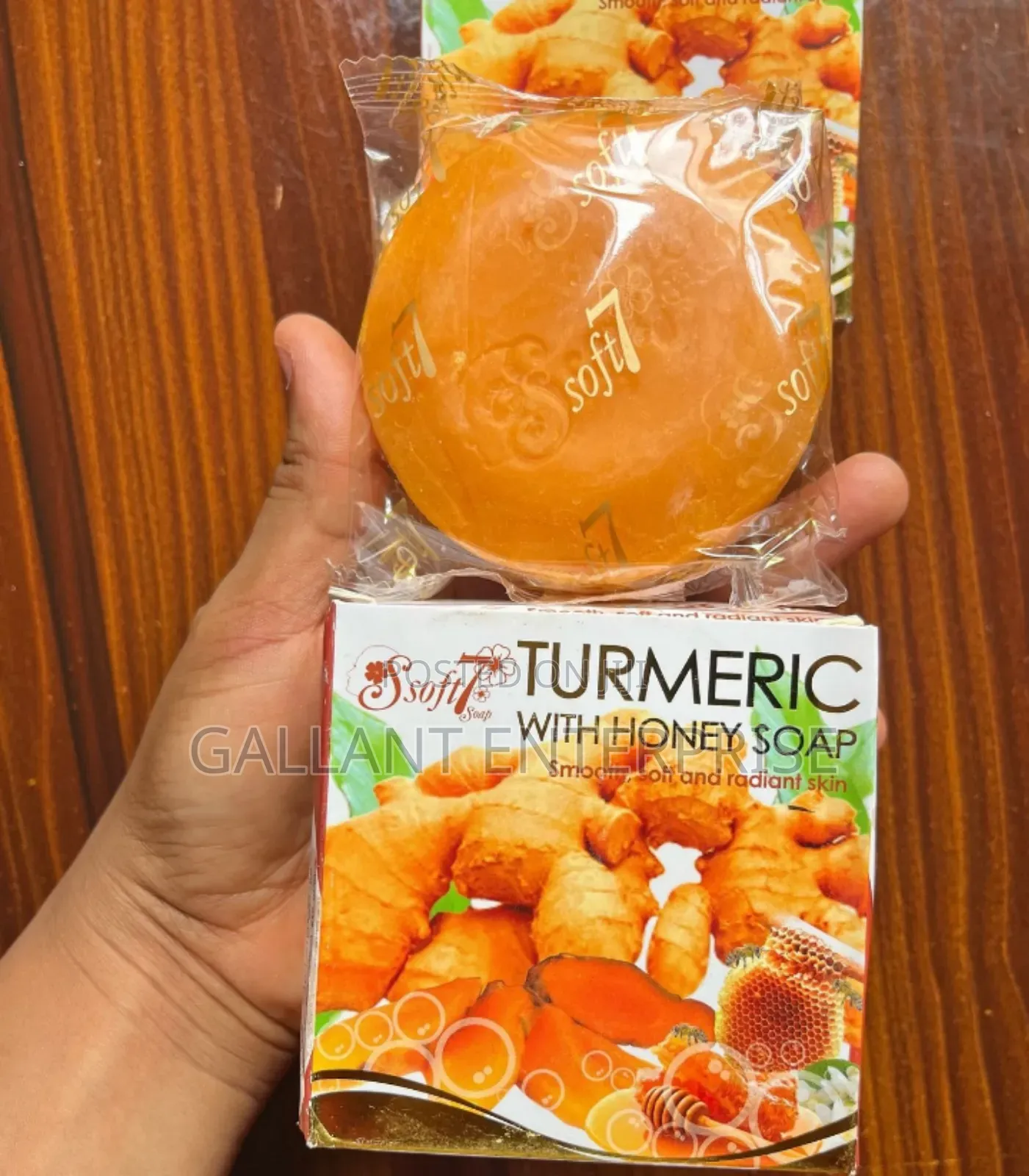 Soft 7 Turmeric With Honey Soap