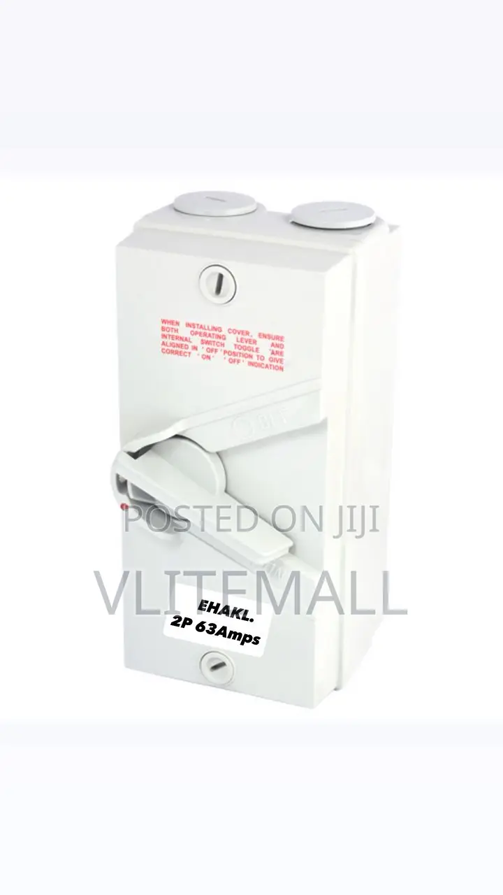 2p 63a Weatherproof Isolator Switch (Ukf-63)