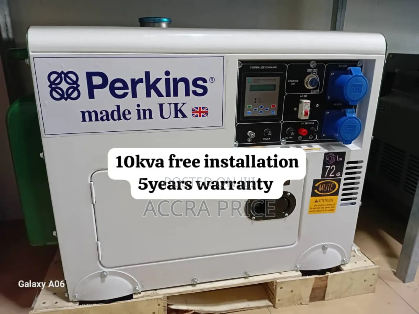 Ecplise Scope Perkins 10kva Diesel 13000watts Diesel