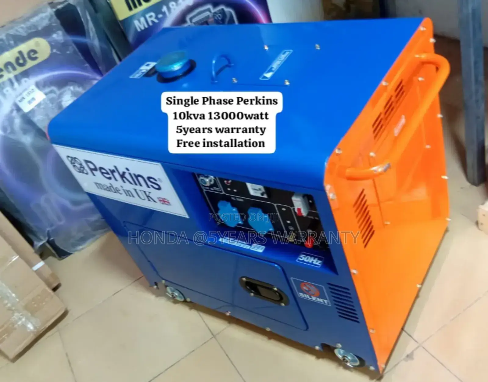 Energy for Growth 10kva 13000watt Perkins Generator 10kva