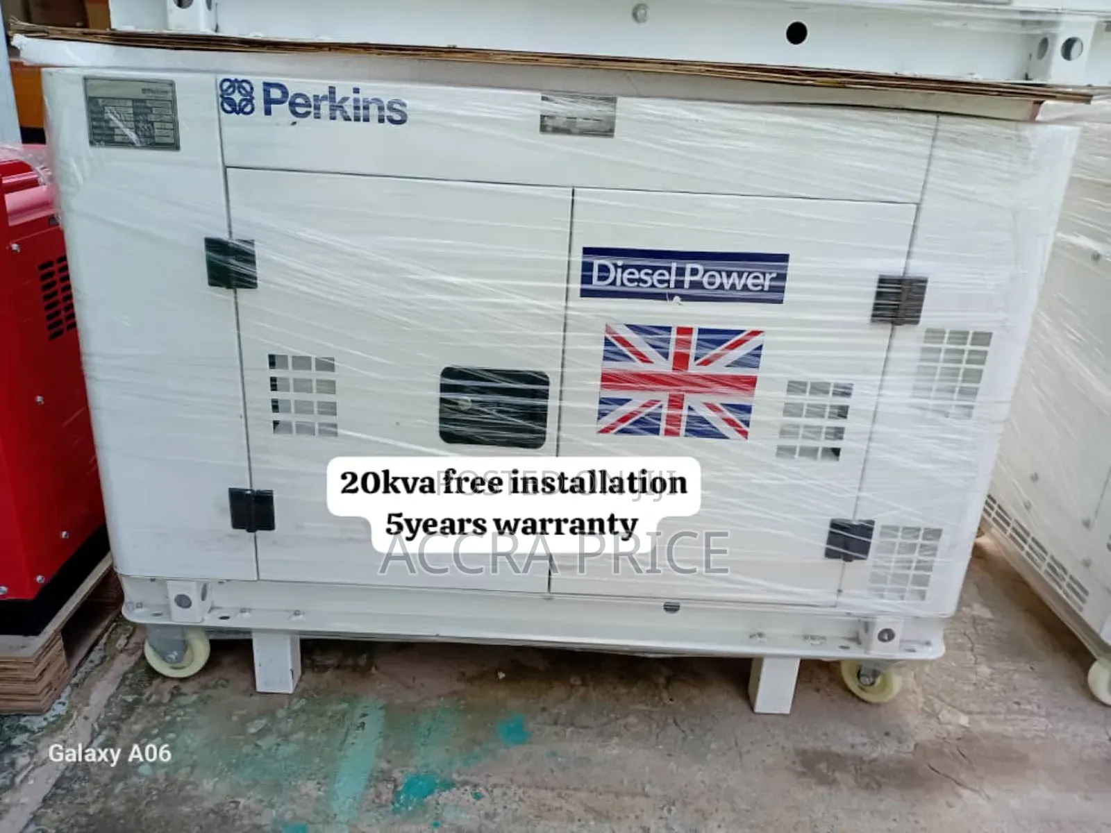 Crown Sphere Perkins 20kva Diesel Generator 20kva Perkins