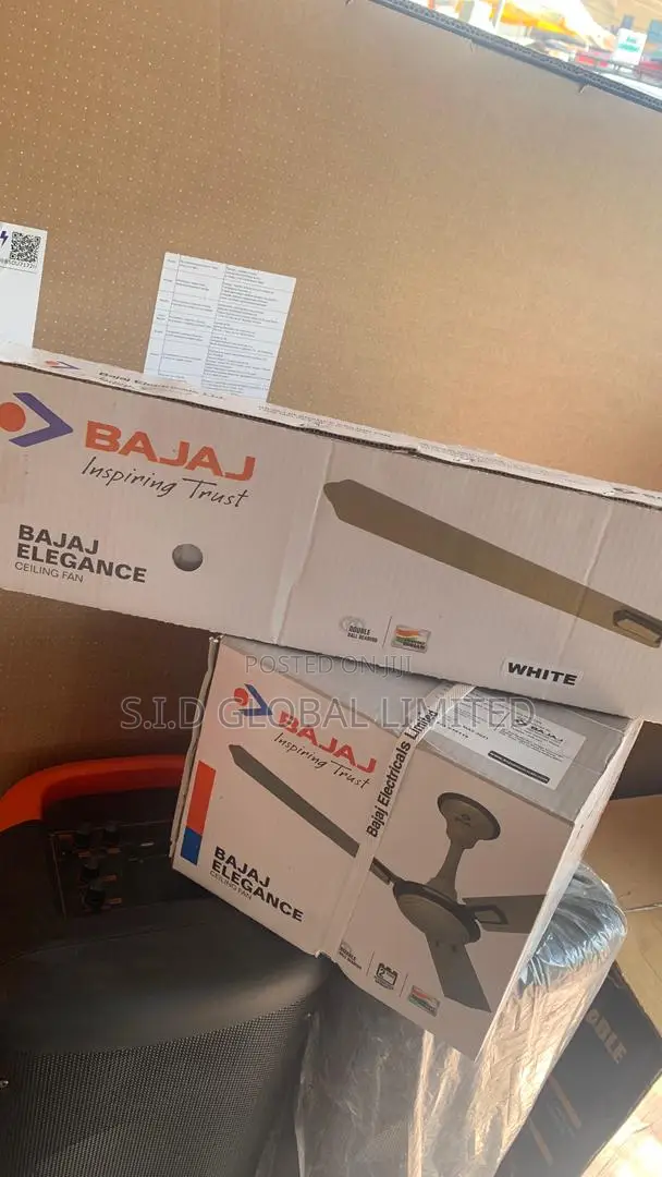 Double Ball Bearing Bajaj Elegance Ceiling Fan