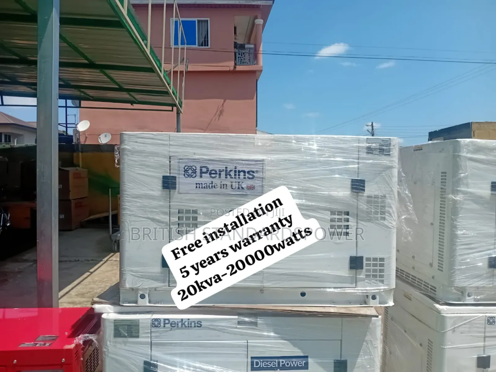 Electrical Edge 20kva Silent Diesel Powered Generator