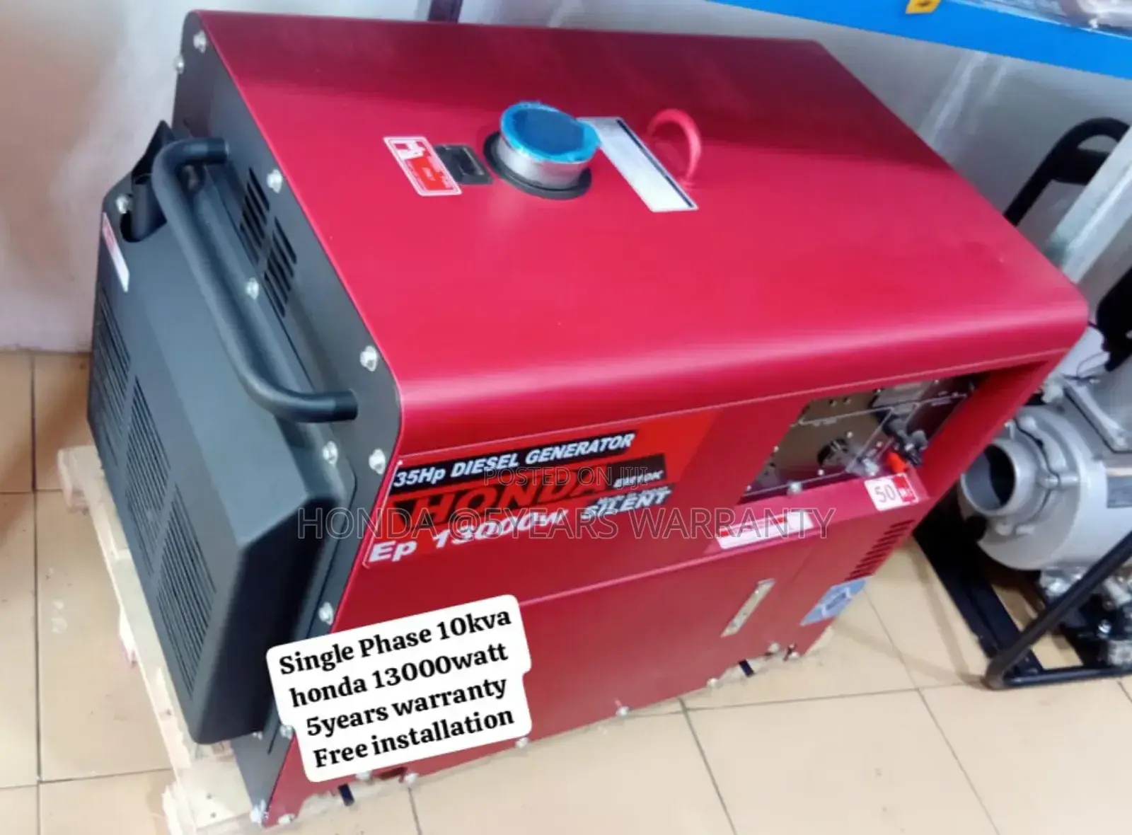Energy for a Brighter Future Honda 10kva 13000watt Silent