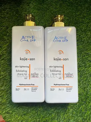 Active Caviar Drip Kojie Skin Lightening Shower Gel