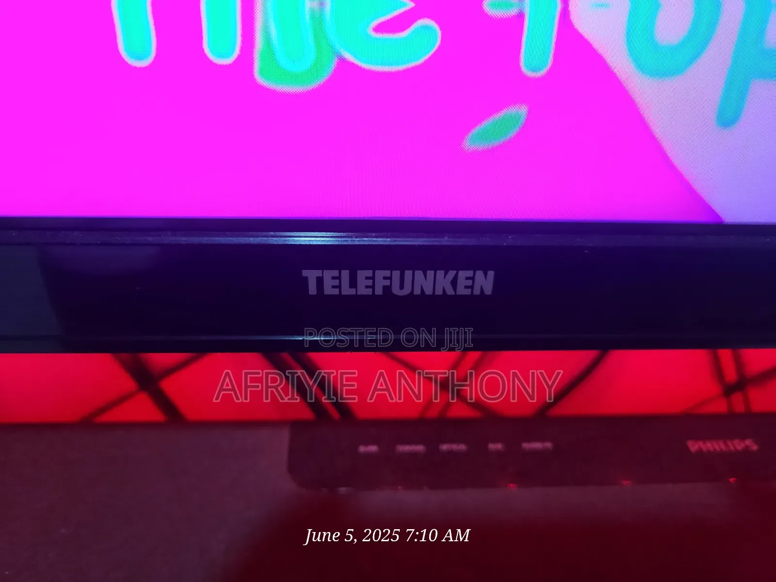 50 Inches Telefunken Smart Digital Satellite Tv
