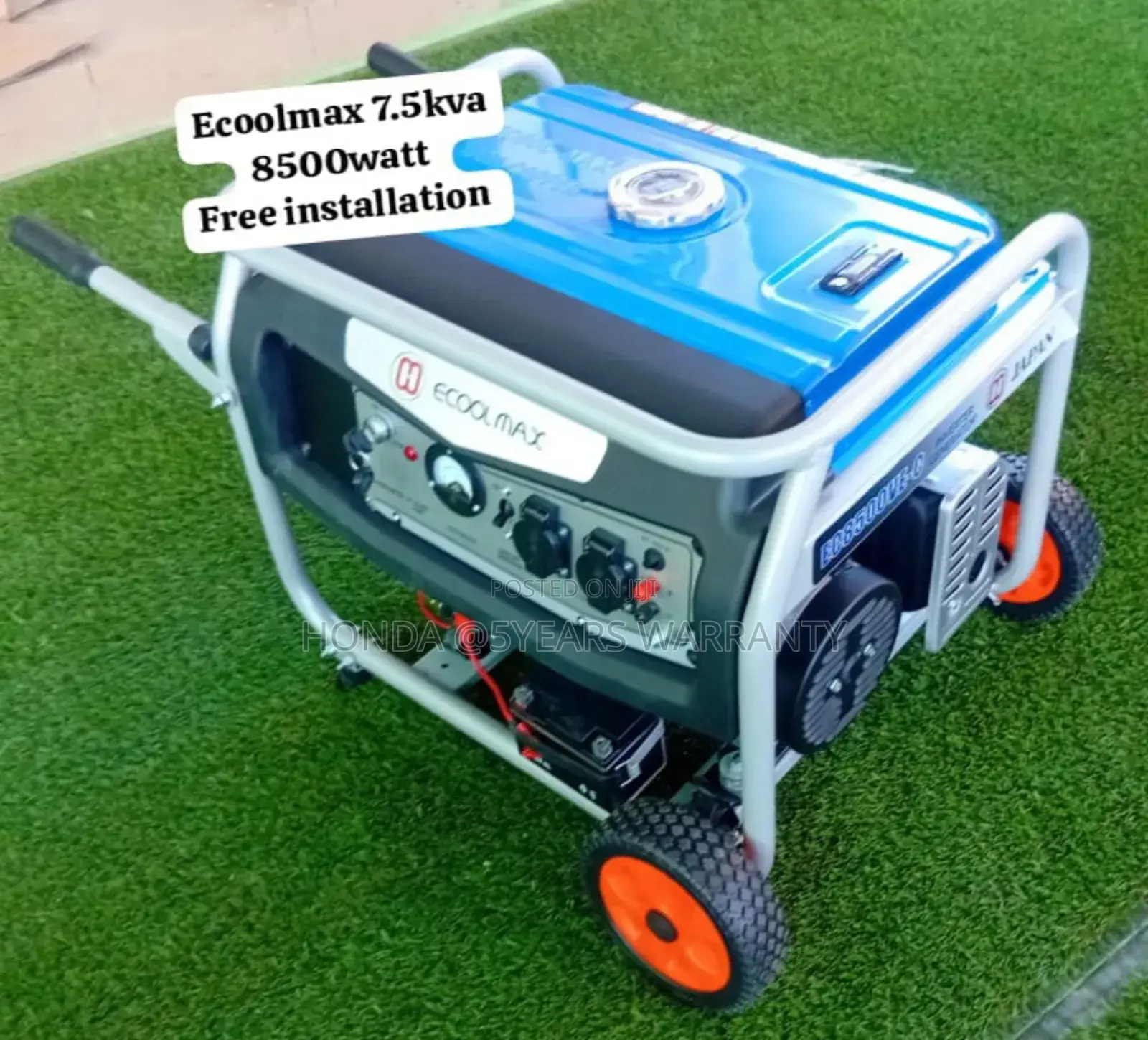 Energizing Your Neighbourhood With Ecoolmax Generator 7.5kva