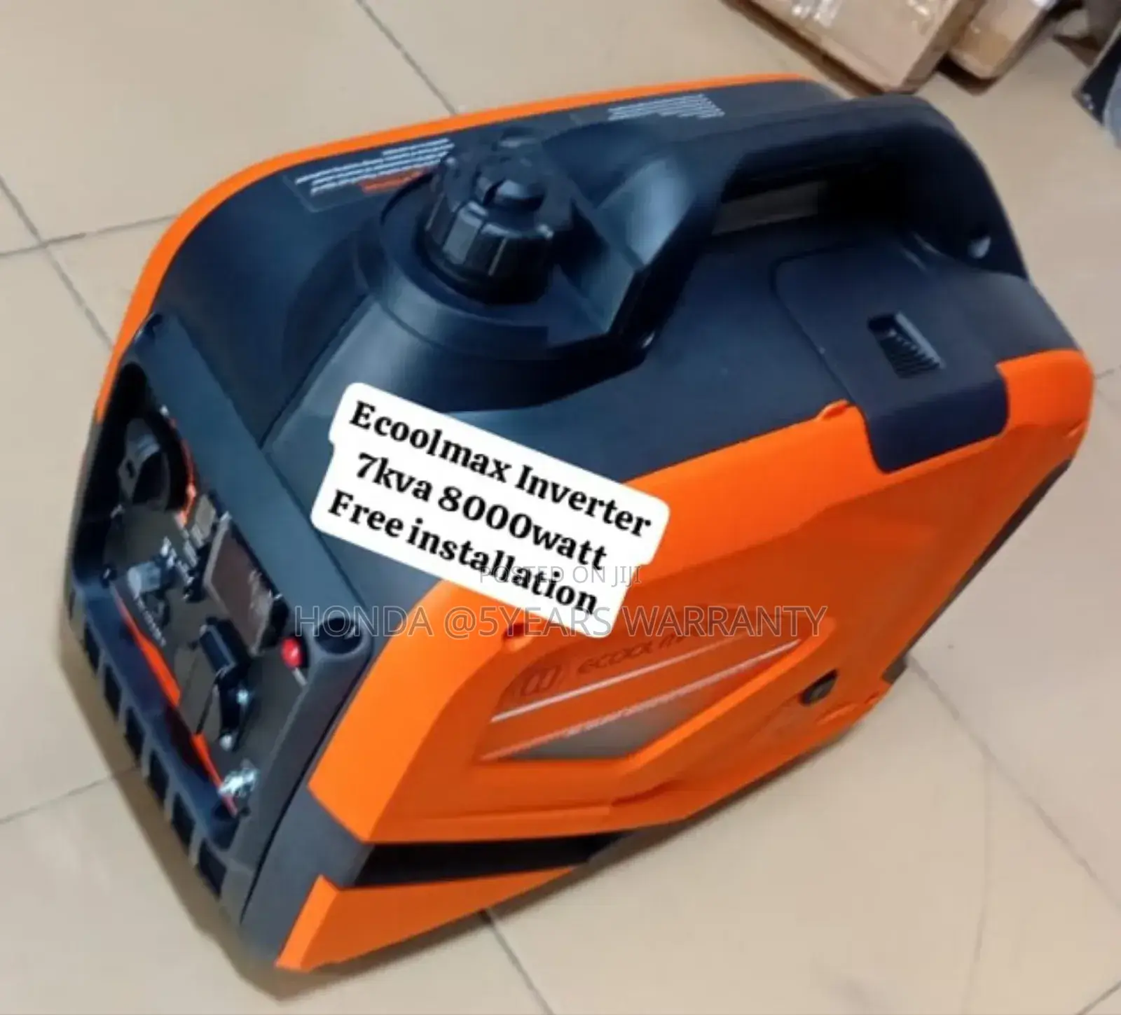 8000watt 7kva Ecoolmax Inverter Generator Silent 7kva