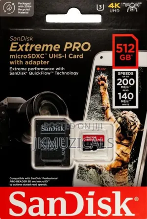 Photo - Camera Sd Card_ Sandisk Micro Sd 256gb 200mb/S Extreme Pro