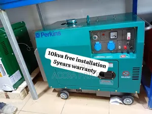 Zephyr Unit Perkins 10kva 13000watts Diesel Generator