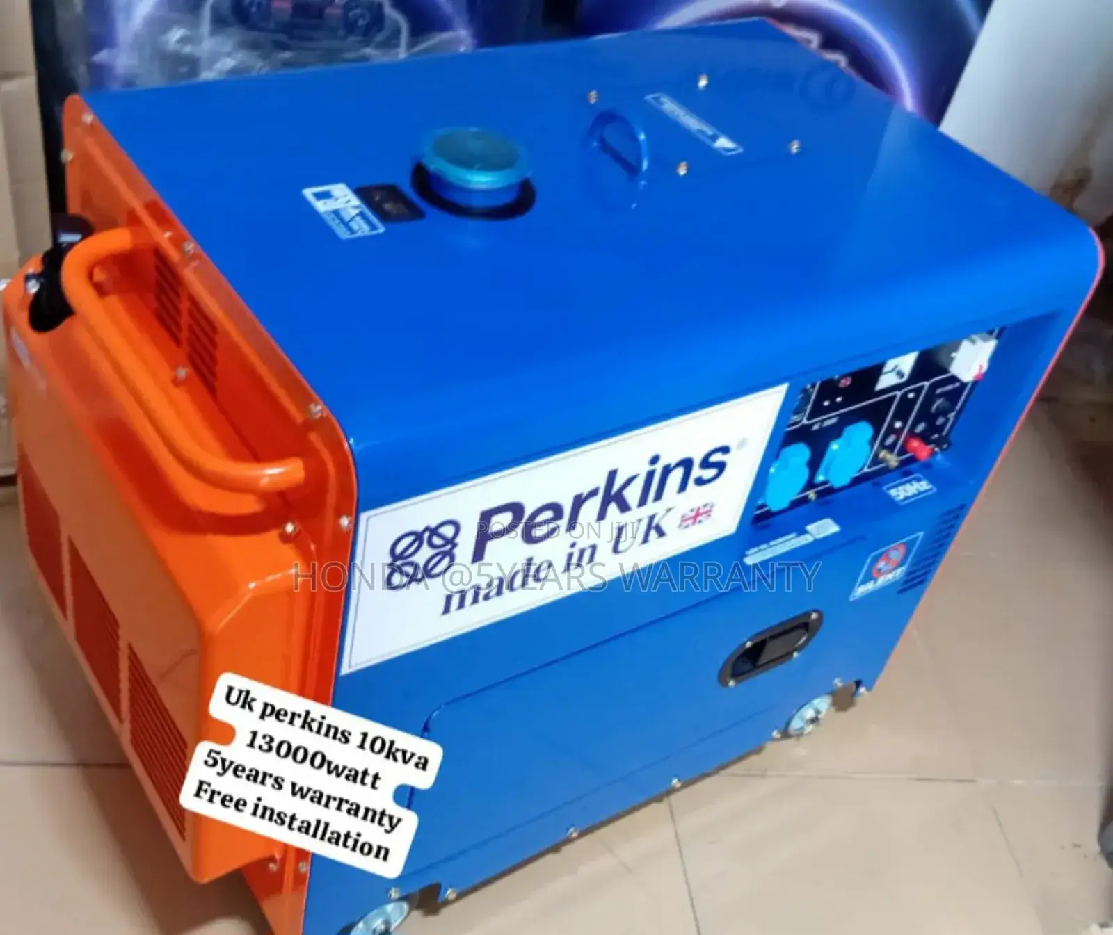 Efficient Energy System Perkins 10kva 13000wax Silent 10kva