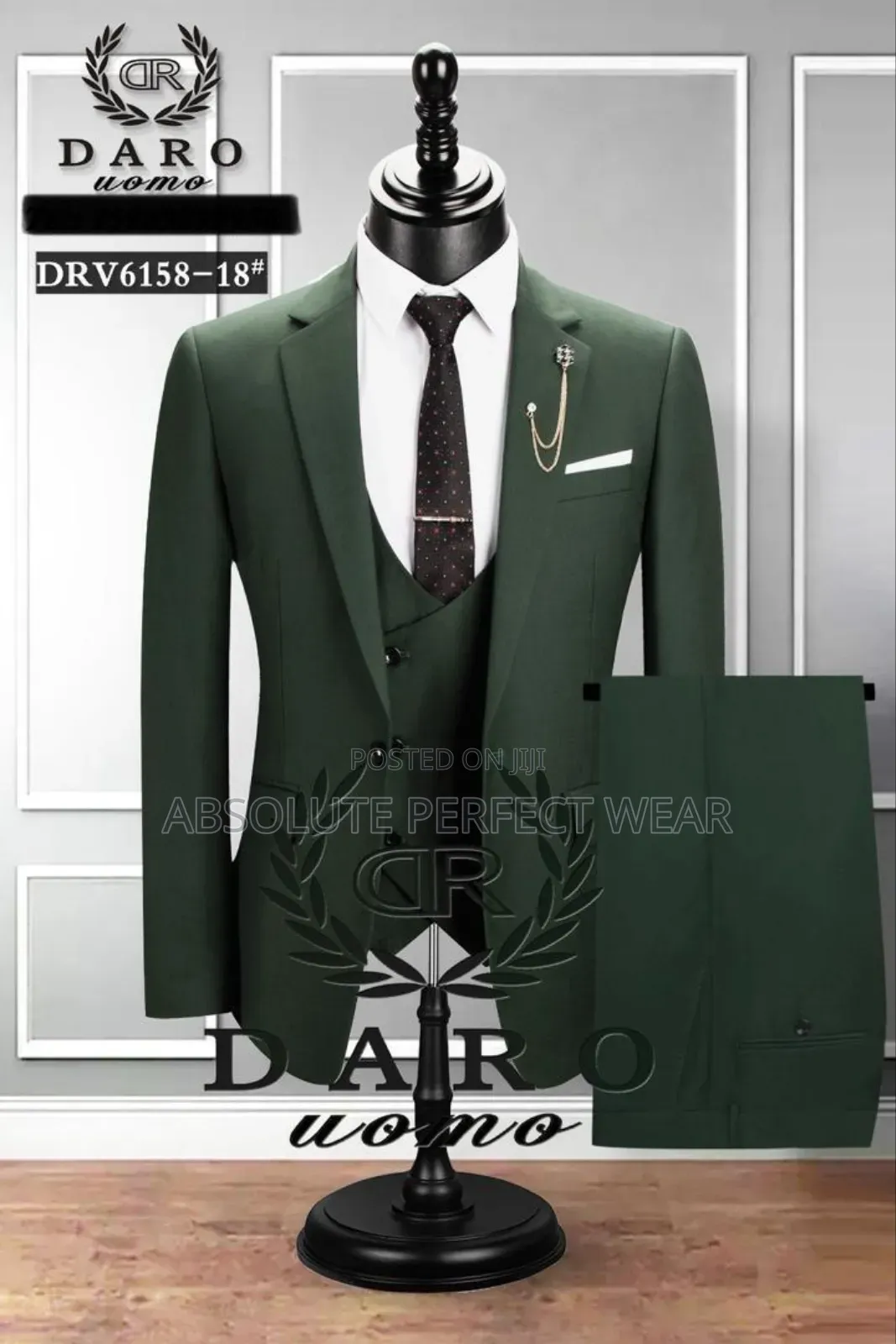 Daro Three Pieces Suits for Men Available