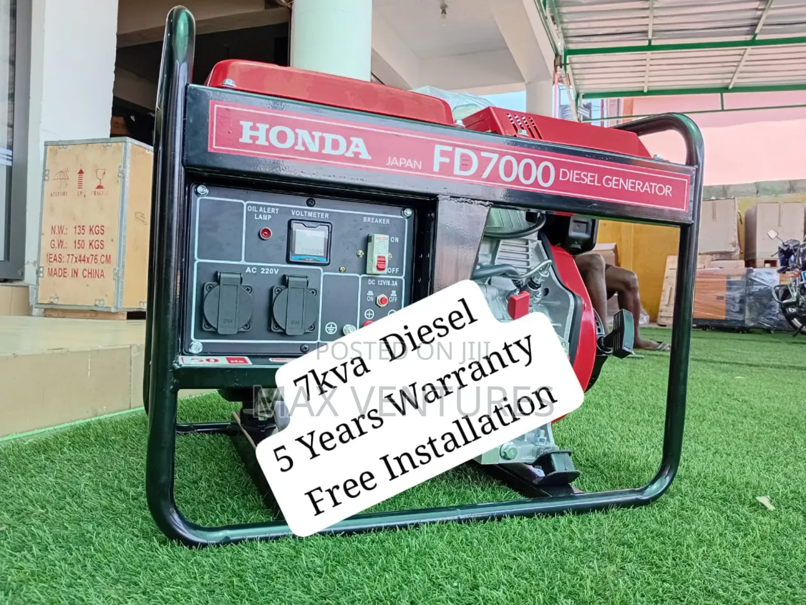 Honda 7.0kva Diesel Powered Halomatrix