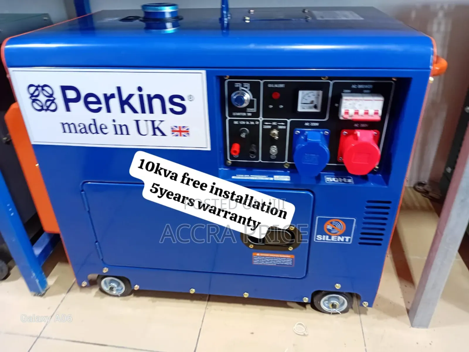 Bravo Craft Perkins 10kva 13000watts Diesel Generator