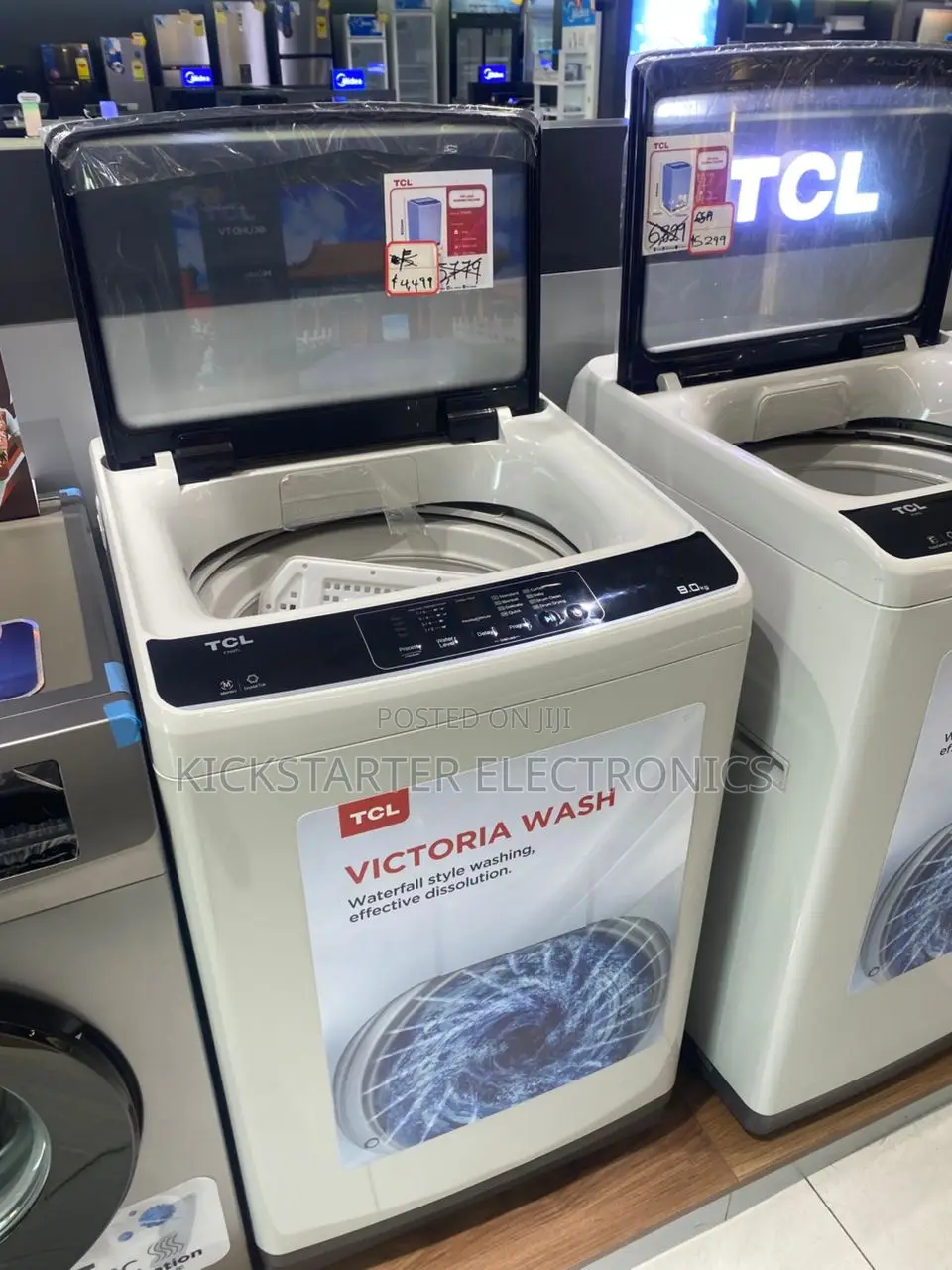 Brand New! TCL 8kg Top Loader (F708tl) Washing Machine