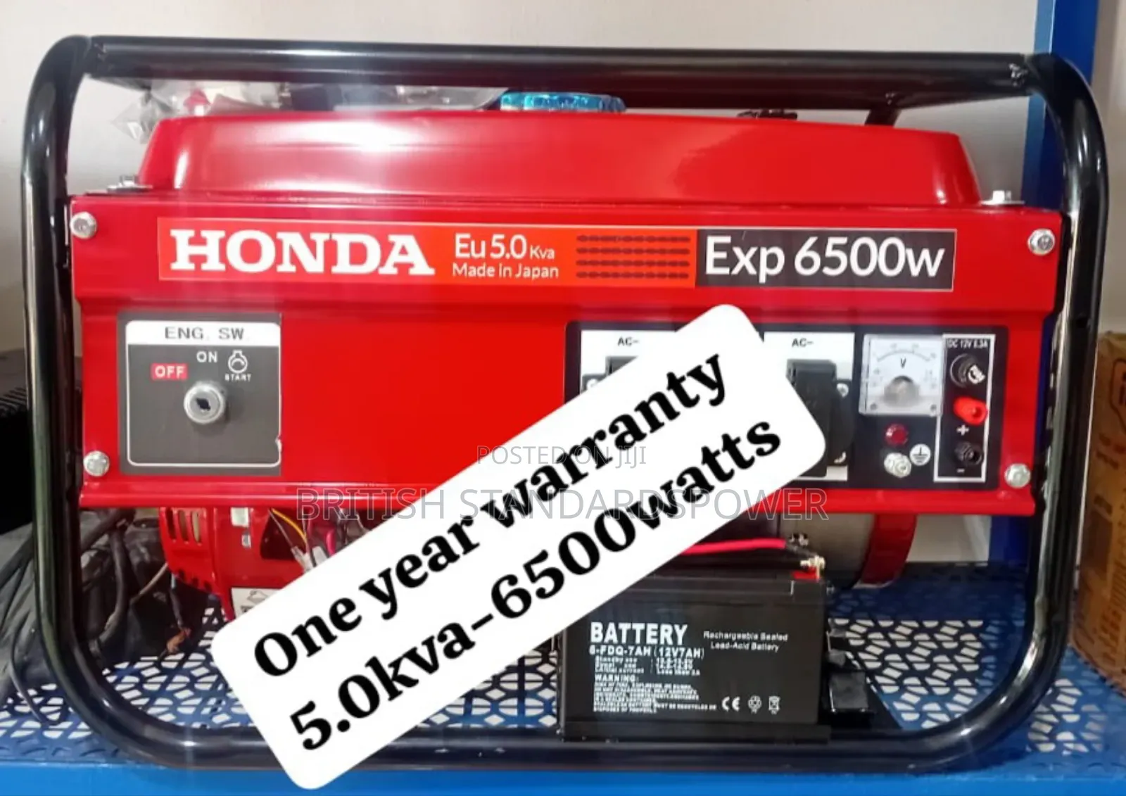 Exceptional 5.0kva Petrol Generator