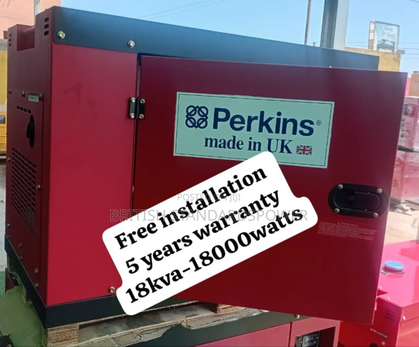 Backup Power 18kva Silent Diesel Generator