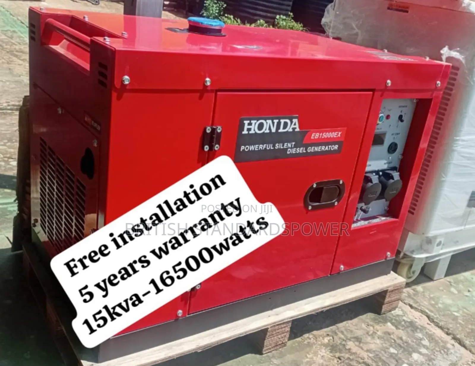 High Turbo Boost 15kva Silent Diesel Genset