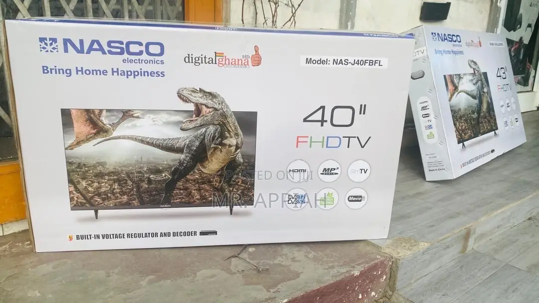 Beautiful Made Nasco 40 Inch Full Hd Digital Satellite Tv.